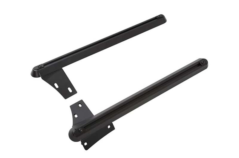 Jeep JK Pillar Bracket - Dee Zee - A-Pillar Light Channel Bracket - Black Powder Coat - `07-`18